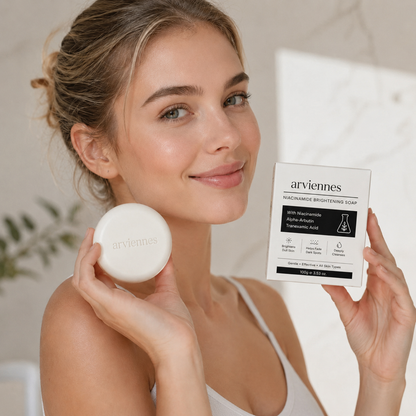 Niacinamide Skin Brightening Soap melasma dark spots freckle