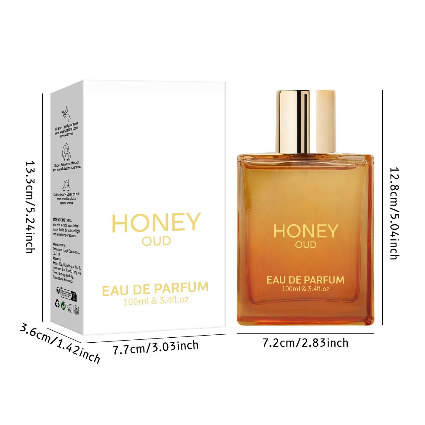 🎁Sales of 50k+ and Exclusive Offer - 49% OFF 🍊Luxury Honey Oud Unisex Eau De Perfume (100ml)