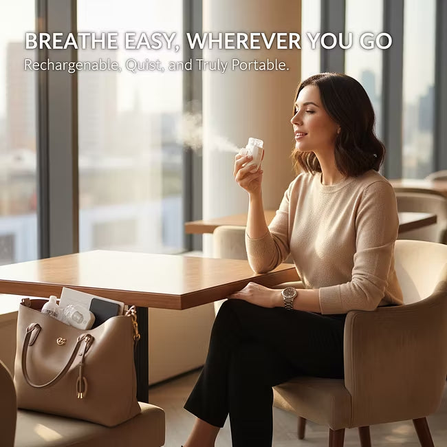 Evysu™ NebulizerDon’t Let Breathing Problems Keep You From Going Anywhere.