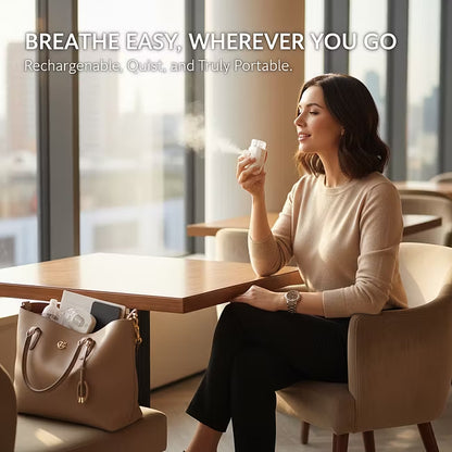 Evysu™ NebulizerDon’t Let Breathing Problems Keep You From Going Anywhere.