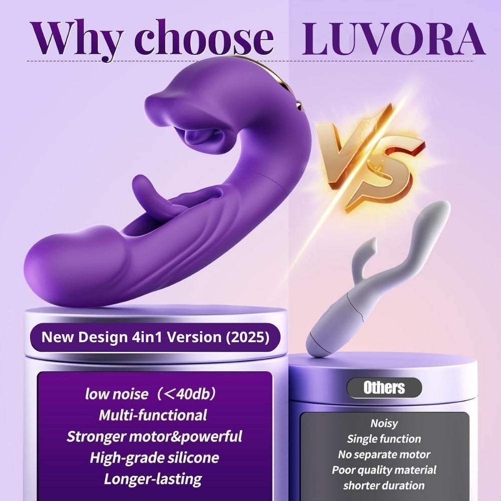 💋 Limited-time offer 💋 2026 Upgraded 4-in-1 Flapping & Licking Vibrator