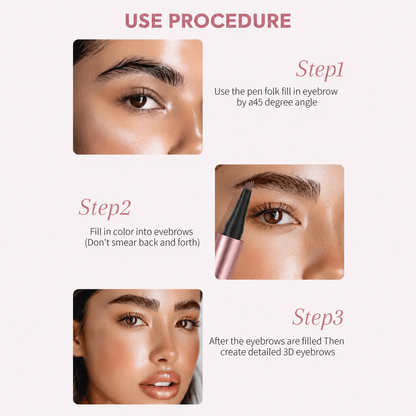 💥 Last Day Buy 1 Get 1 Free ✨ Waterproof Micro-Fork Eyebrow Pencil