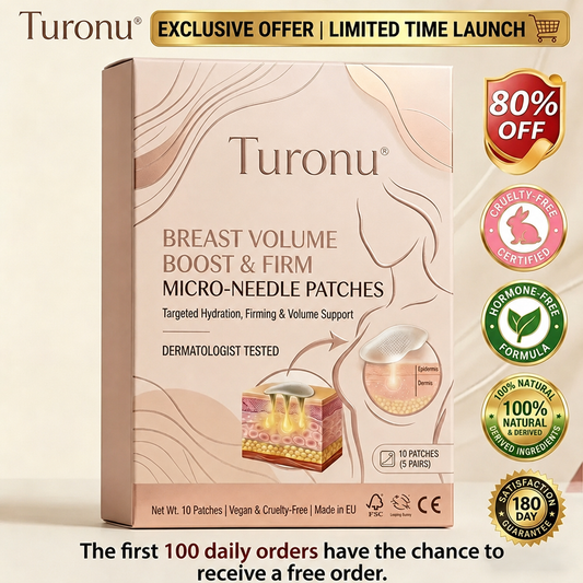 💥Turonu® 🦪Targeted Breast Enhancement Advanced Nano Microneedle Patch💃
