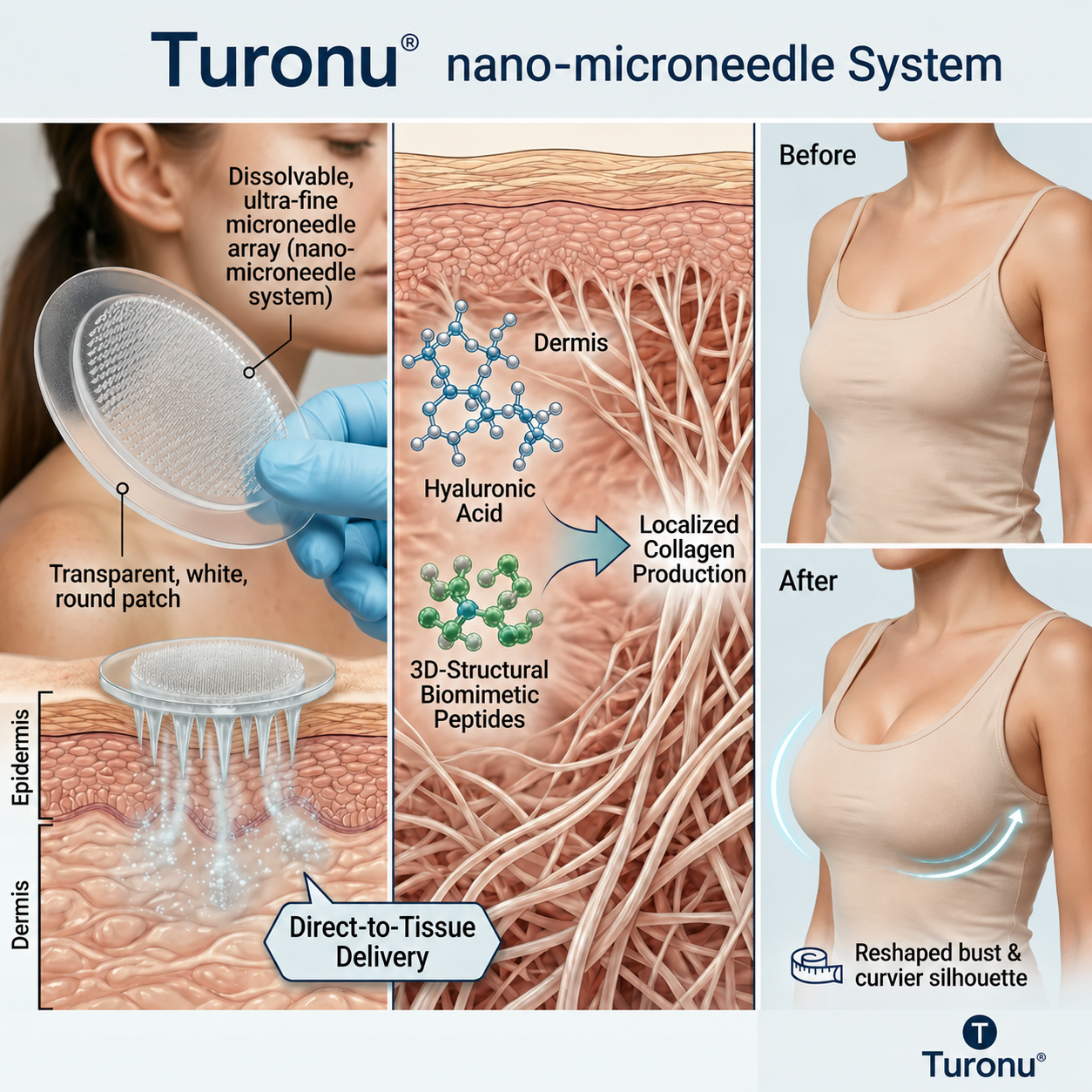 💥Turonu® 🦪Targeted Breast Enhancement Advanced Nano Microneedle Patch💃