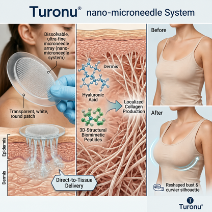 💥Turonu® 🦪Targeted Breast Enhancement Advanced Nano Microneedle Patch💃