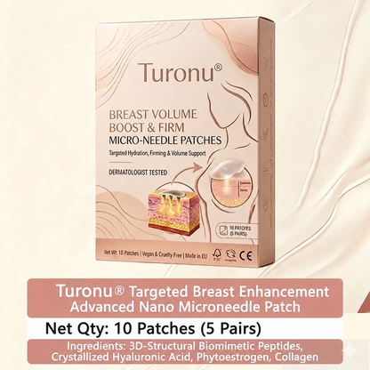 💥Turonu® 🦪Targeted Breast Enhancement Advanced Nano Microneedle Patch💃