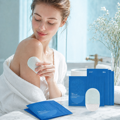 🔥Body Exfoliating Scrub Pads For Bumpy Flaky Skin 5 Pack