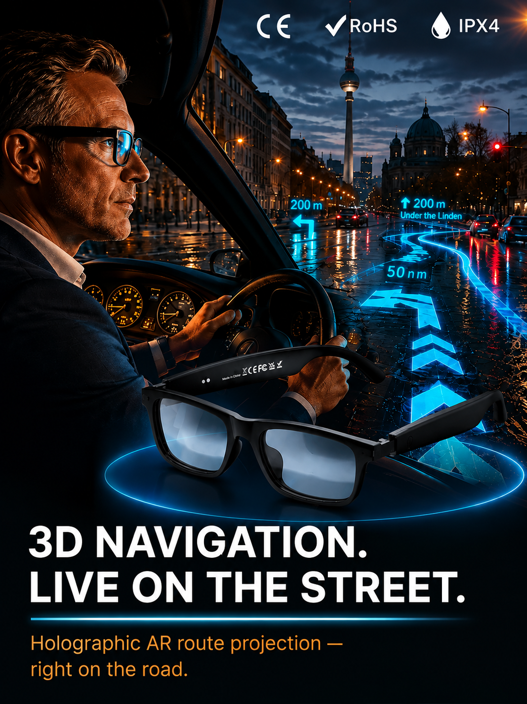👓 Smart glasses with zoom, color-changing lenses, and real-time AI translation