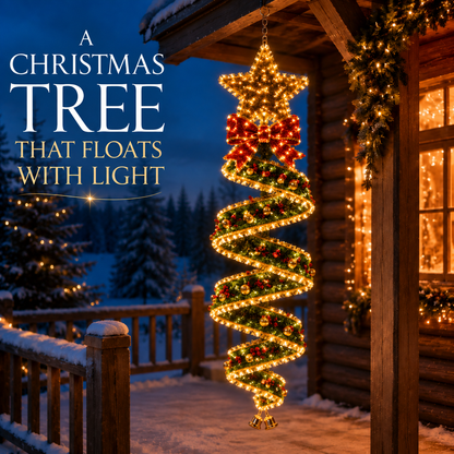🎄Last day for 50% off🎄Christmas Magic Spiral Hanging LED Light Collection