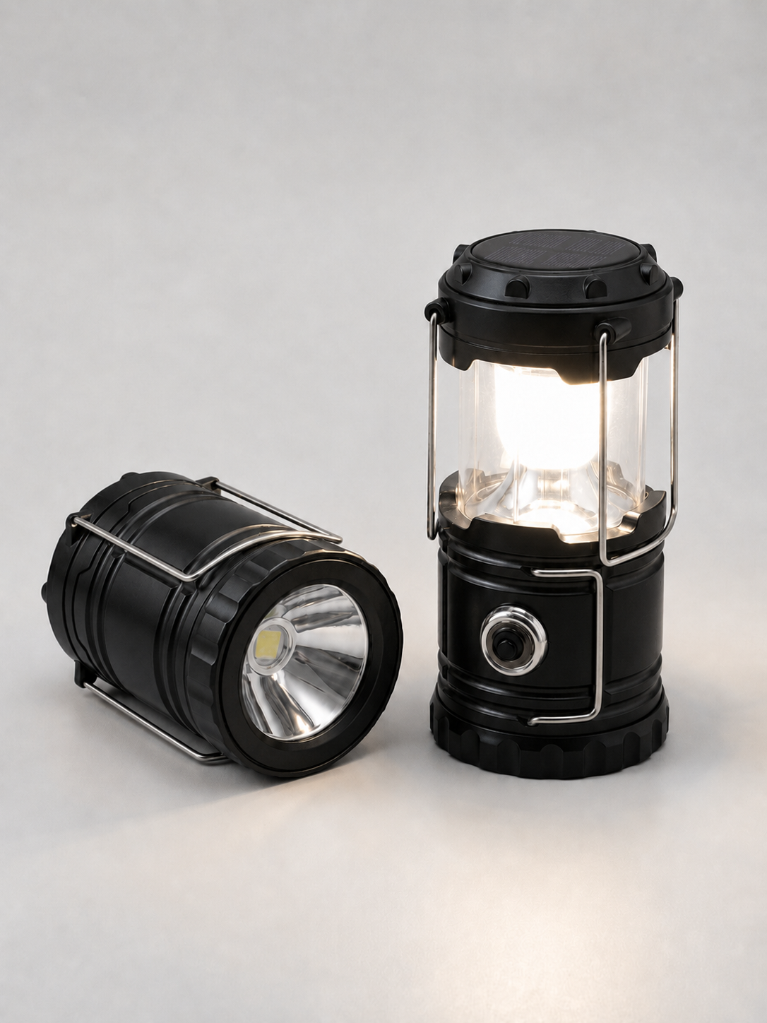 ⛺Light up any adventure with TrailGlow Pro™, ☀️the all-in-one lantern, power bank, and emergency companion.