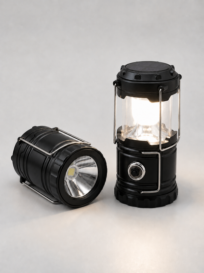 ⛺Light up any adventure with TrailGlow Pro™, ☀️the all-in-one lantern, power bank, and emergency companion.