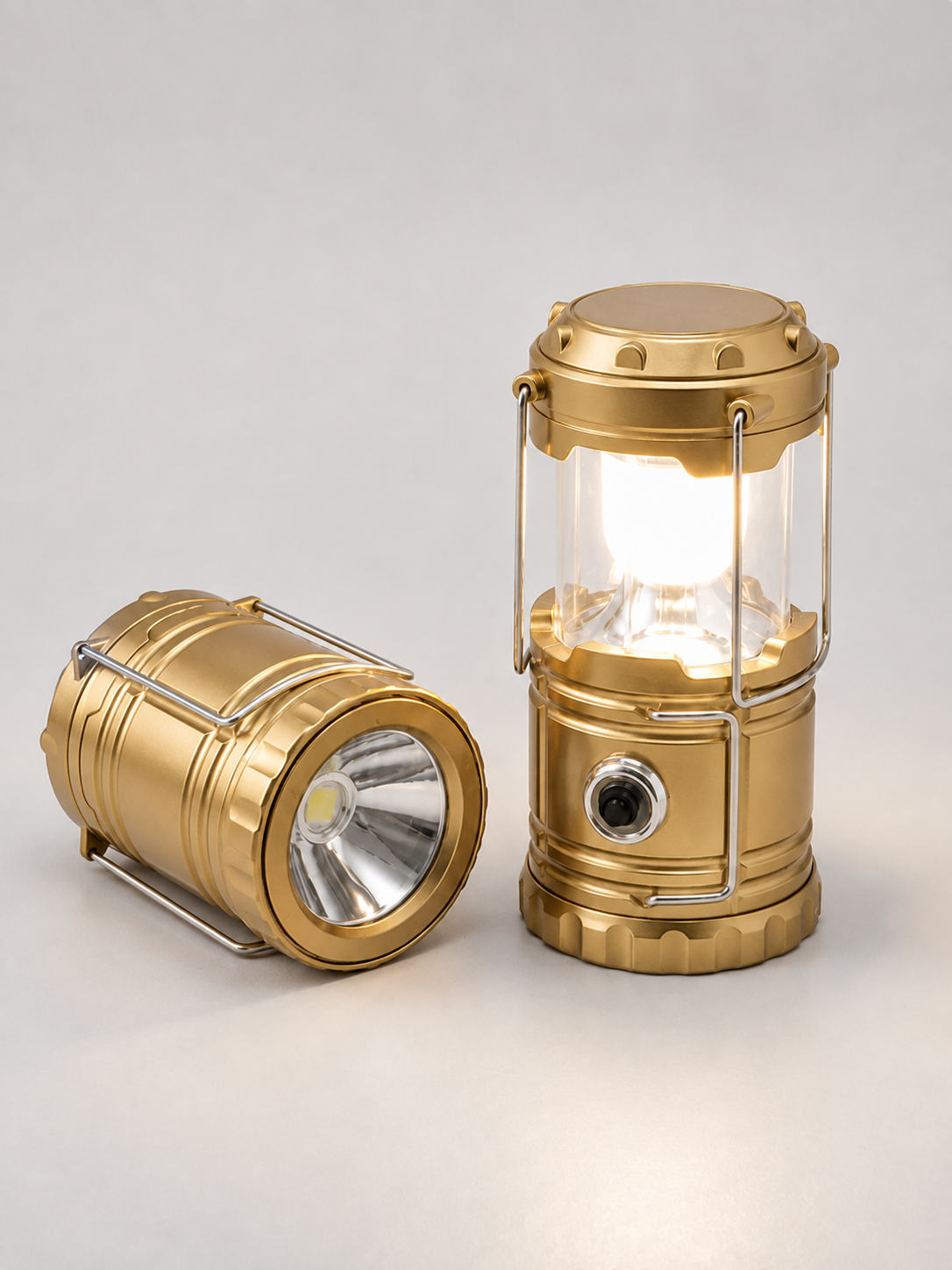 ⛺Light up any adventure with TrailGlow Pro™, ☀️the all-in-one lantern, power bank, and emergency companion.