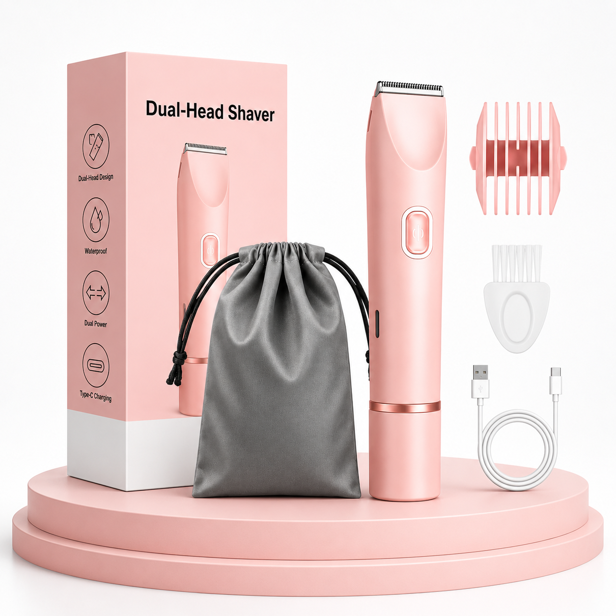 2 in 1 Women Body Shaver