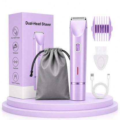 2 in 1 Women Body Shaver