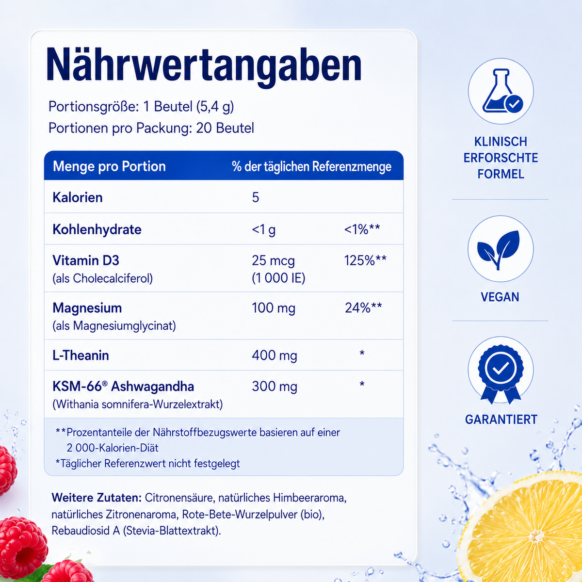 Cortisol Balance Drink Mix