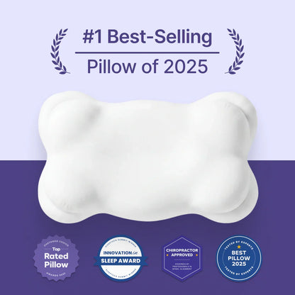 🥇 CloudAlign™ Pillow – Ergonomic Support for a More Comfortable Night's Sleep