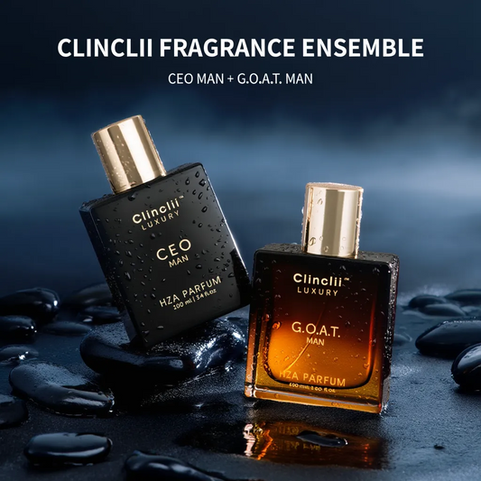 🌹 Gentlemen’s Fragrance Set with CEO MAN Perfume & G.O.A.T MAN Aroma