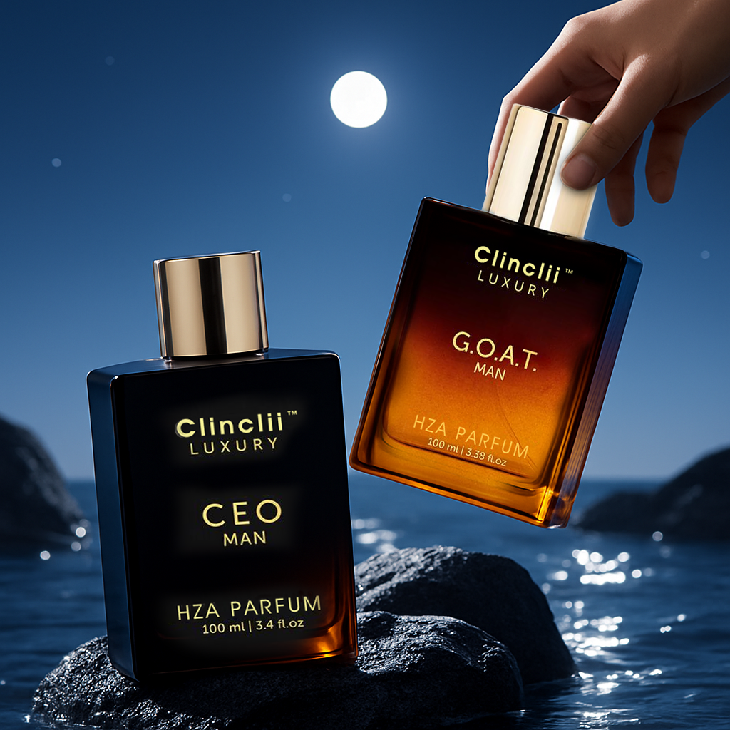 🌹 Gentlemen’s Fragrance Set with CEO MAN Perfume & G.O.A.T MAN Aroma