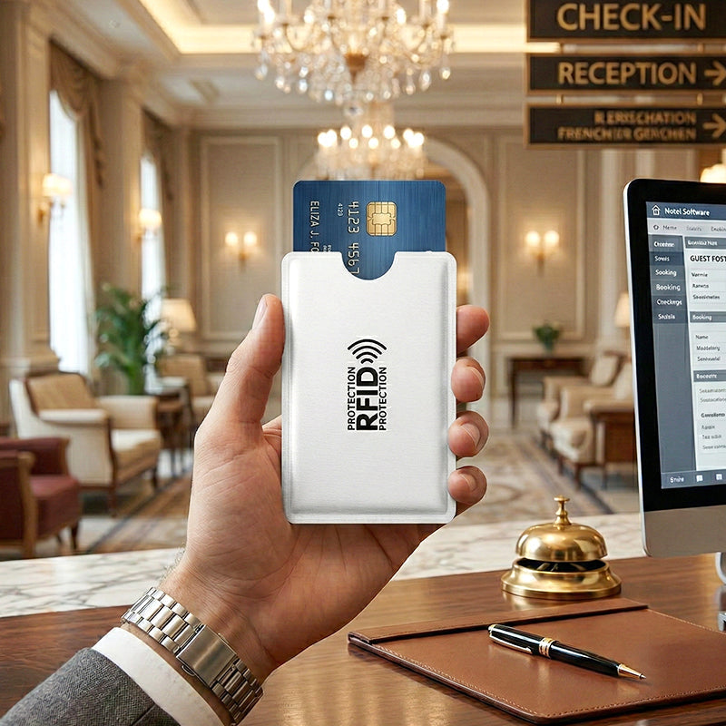 🔥8 Pack RFID Blocking Anti Theft Card Sleeves