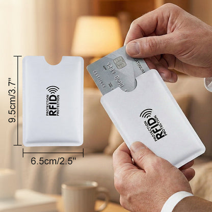 🔥8 Pack RFID Blocking Anti Theft Card Sleeves