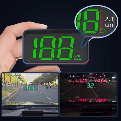 🔥New 2026 Model🚗 GPS Head-Up Display Speedometer – Digital HUD for Cars, Trucks & Motorcycles