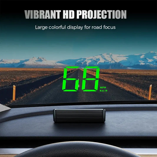 🔥New 2026 Model🚗 GPS Head-Up Display Speedometer – Digital HUD for Cars, Trucks & Motorcycles