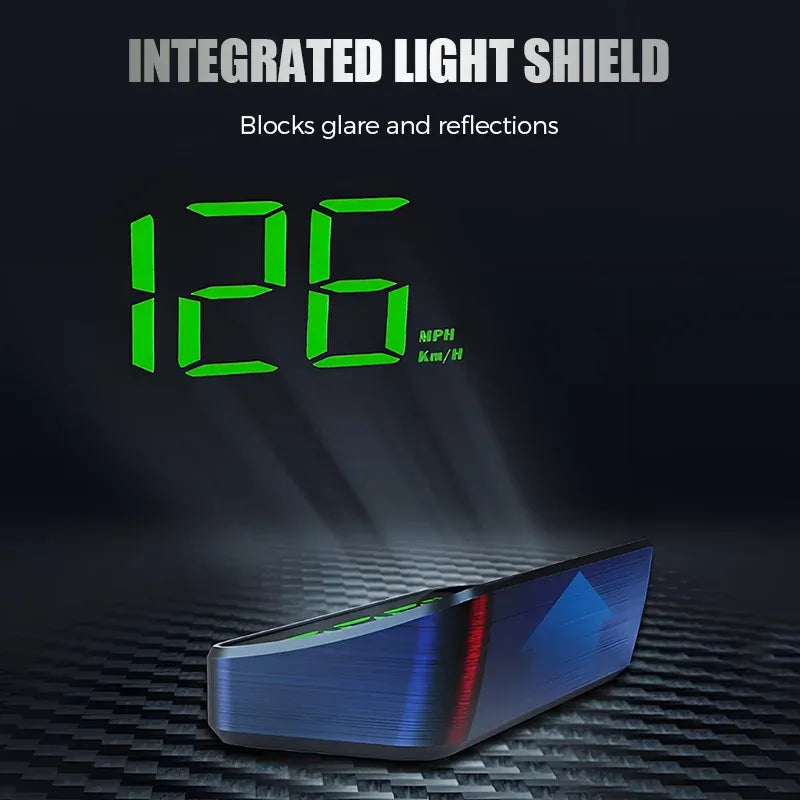 🔥New 2026 Model🚗 GPS Head-Up Display Speedometer – Digital HUD for Cars, Trucks & Motorcycles