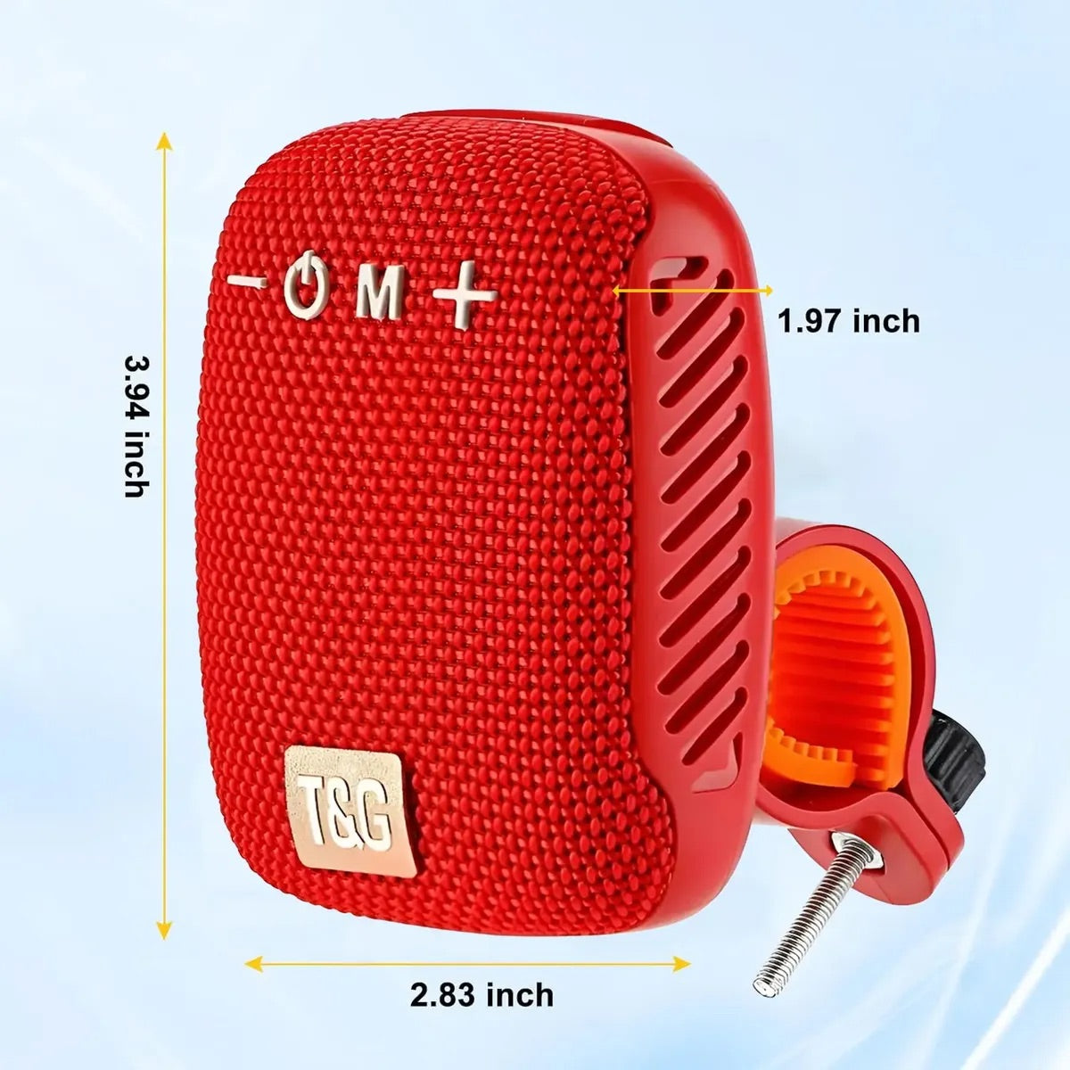 🎵 RideMusic Mini Portable Speaker 🔊 Big Sound, Small Size ✨