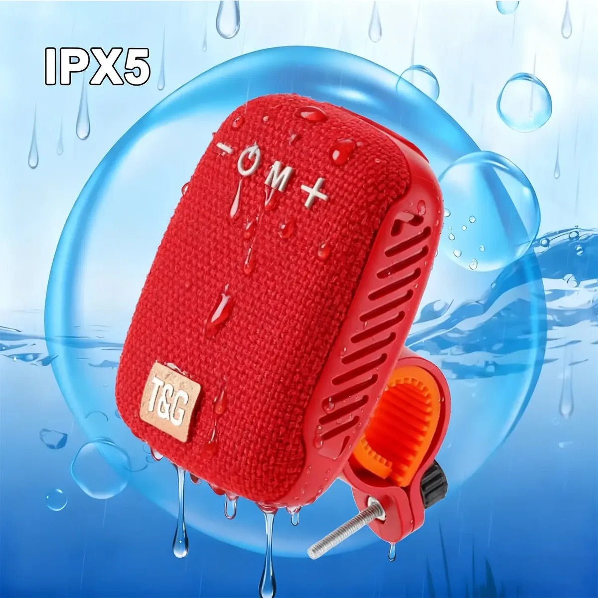 🎵 RideMusic Mini Portable Speaker 🔊 Big Sound, Small Size ✨