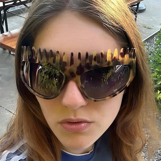 Fashionable New Style Hairband Sunglasses Personality Sun Protection Summer Shades Shape Making Sunglasses