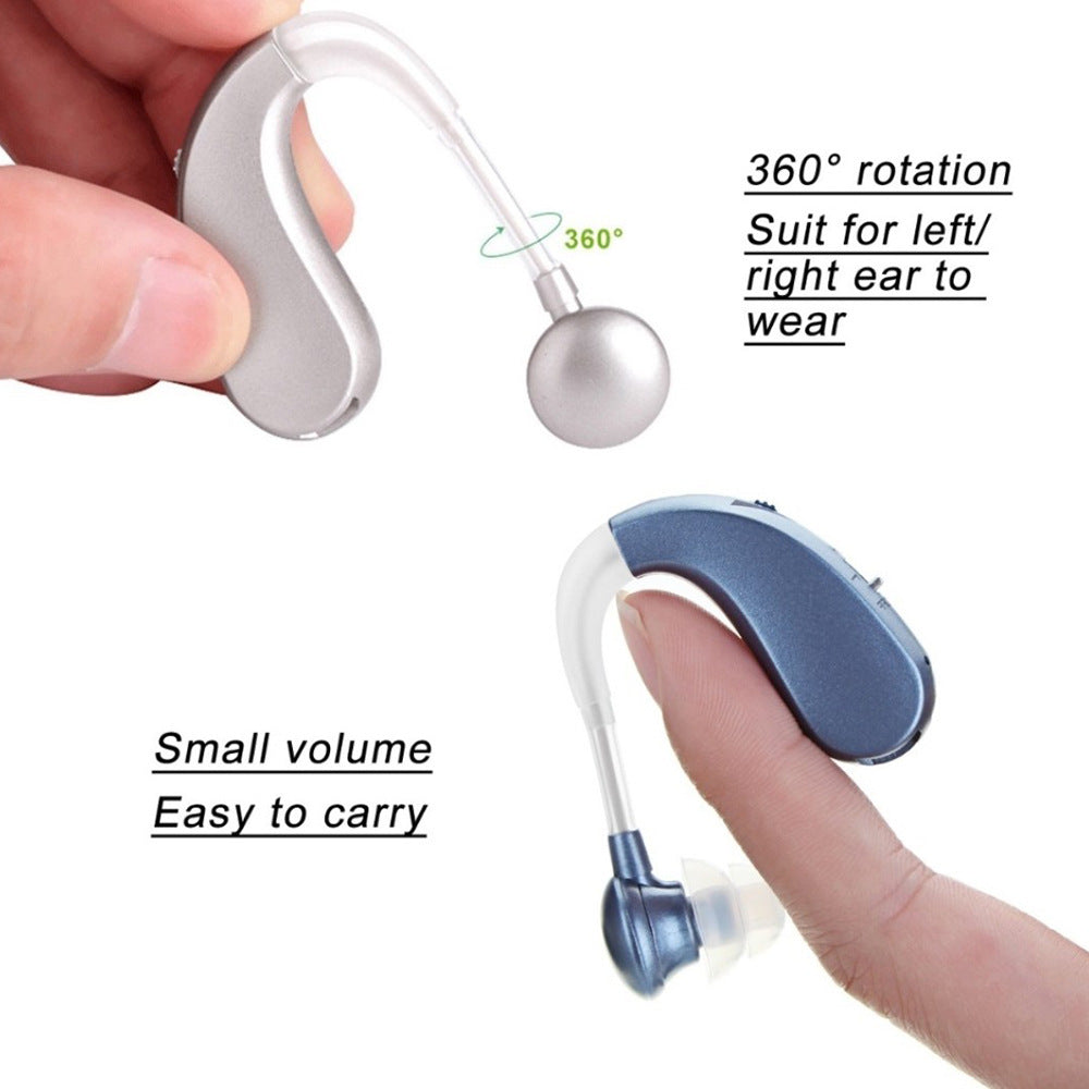 USB-Rechargeable BTE Hearing Aids with Noise Reduction – Designed for Seniors