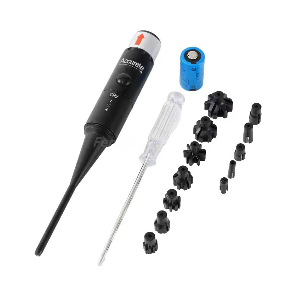 Professional Laser Bore Sight Kit Multiple Caliber Upgraded Green Bore Sighter