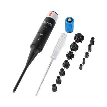 Professional Laser Bore Sight Kit Multiple Caliber Upgraded Green Bore Sighter