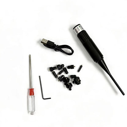Professional Laser Bore Sight Kit Multiple Caliber Upgraded Green Bore Sighter