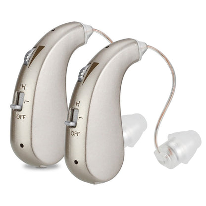 USB-Rechargeable BTE Hearing Aids with Noise Reduction – Designed for Seniors