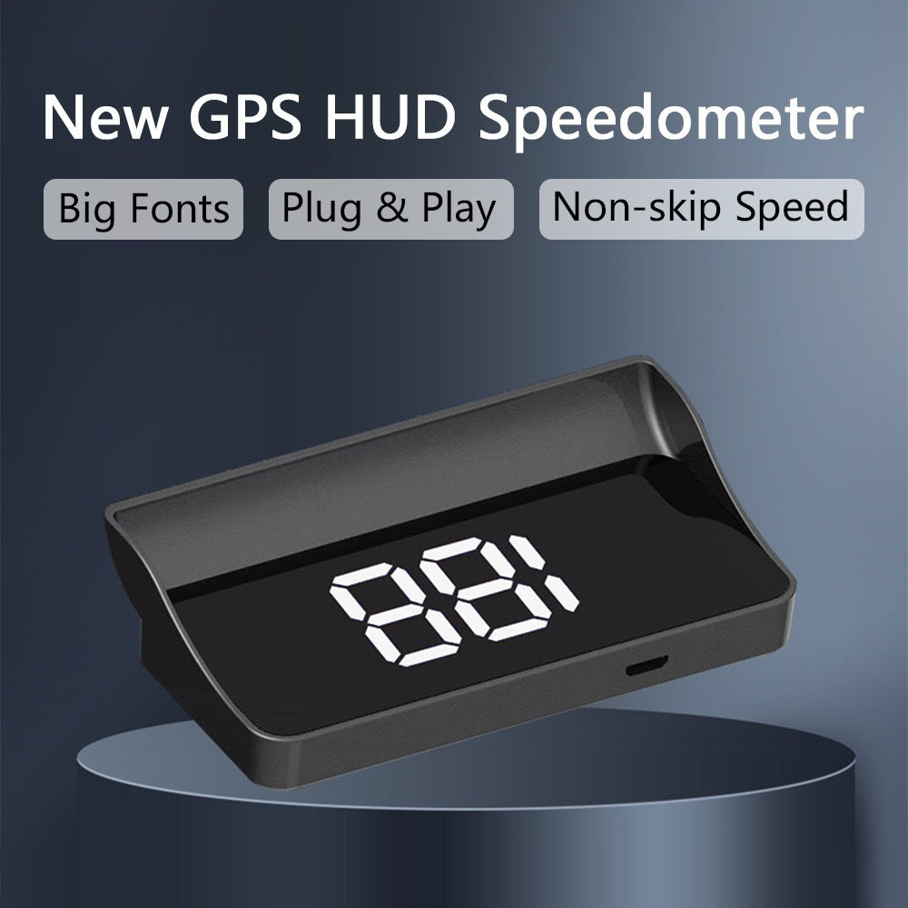 🔥New 2026 Model🚗 GPS Head-Up Display Speedometer – Digital HUD for Cars, Trucks & Motorcycles
