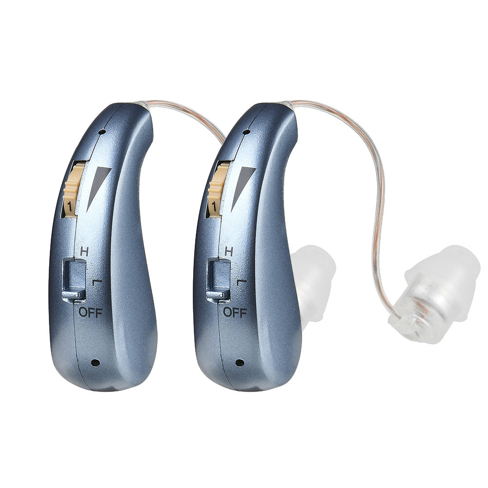 USB-Rechargeable BTE Hearing Aids with Noise Reduction – Designed for Seniors