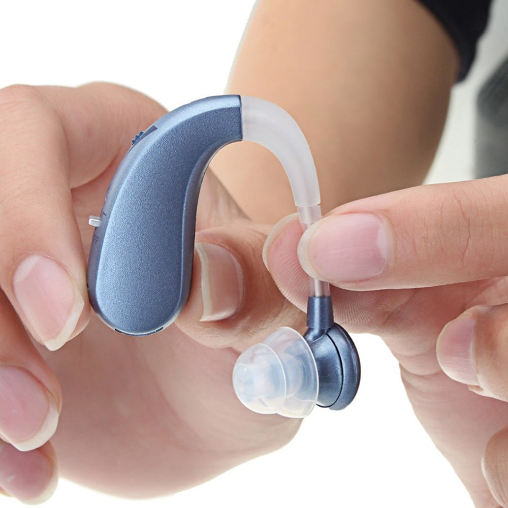 USB-Rechargeable BTE Hearing Aids with Noise Reduction – Designed for Seniors
