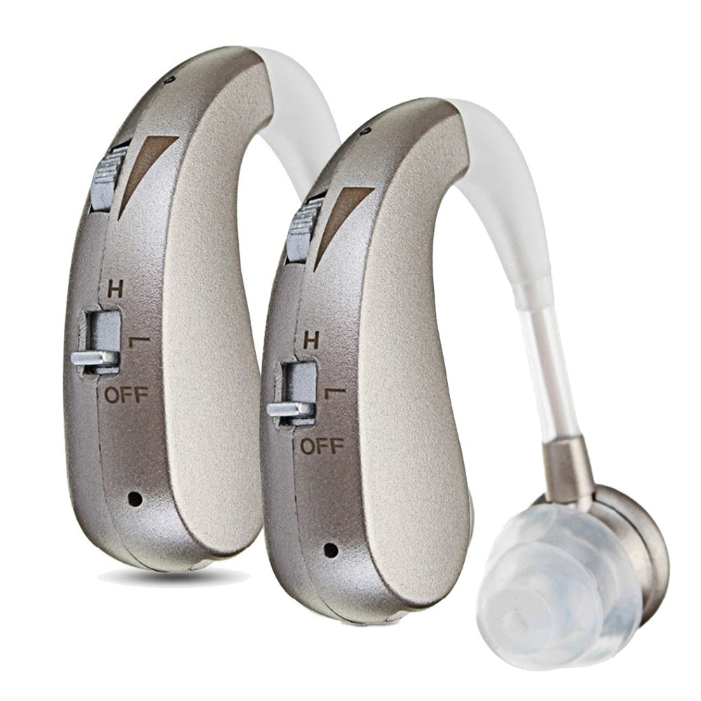 USB-Rechargeable BTE Hearing Aids with Noise Reduction – Designed for Seniors