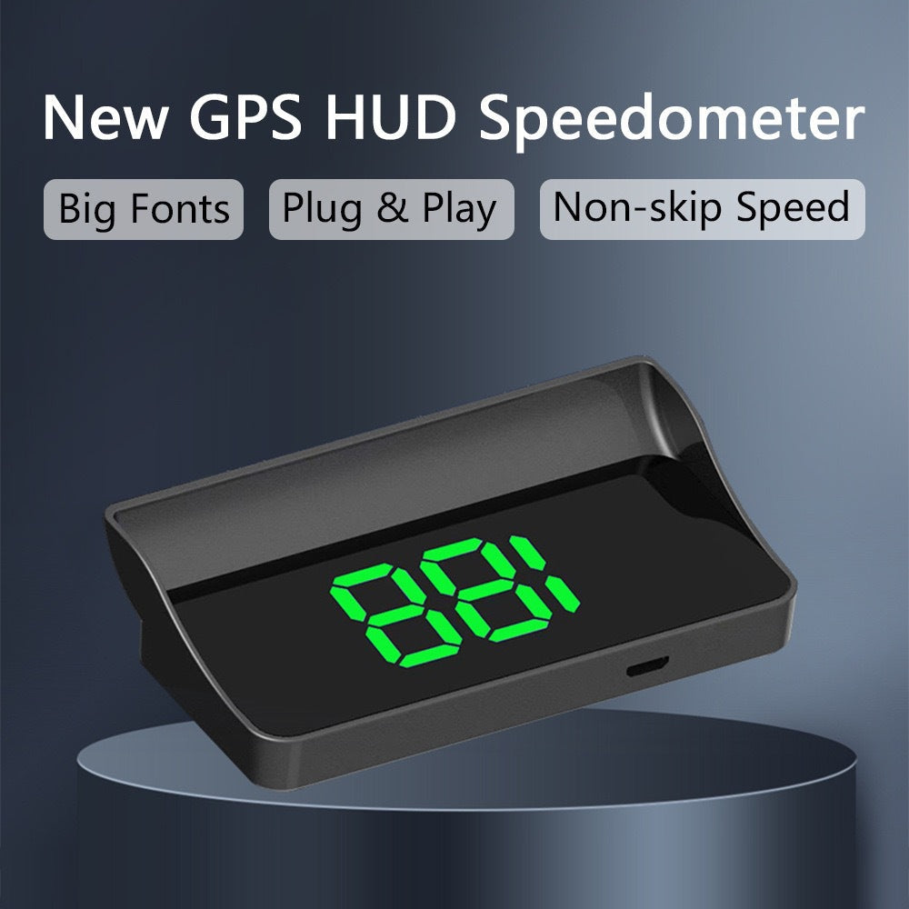 🔥New 2026 Model🚗 GPS Head-Up Display Speedometer – Digital HUD for Cars, Trucks & Motorcycles