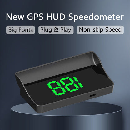🔥New 2026 Model🚗 GPS Head-Up Display Speedometer – Digital HUD for Cars, Trucks & Motorcycles