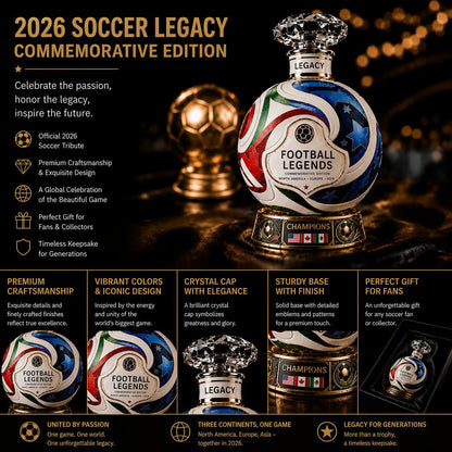 Own the Glory: 2026 World Cup Match Ball Decanter – Heritage Edition ⚽