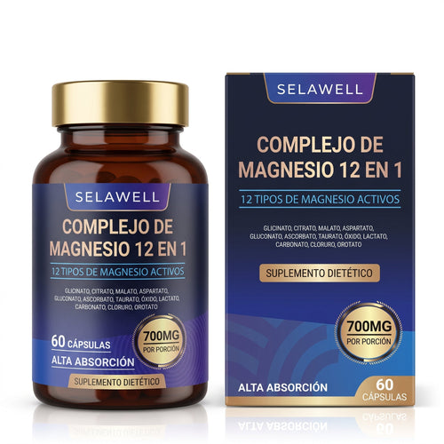 🧲 Complejo de Magnesio 12 en 1 - Selawell