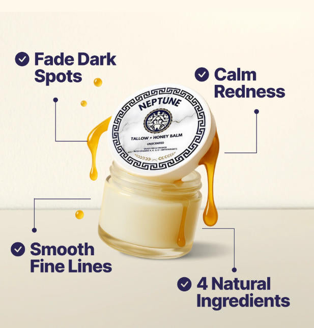 Grass Fed Tallow & Honey Balm