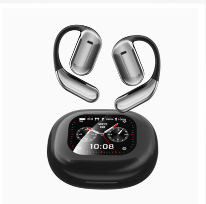 🔥 Bluetooth 5.4 Open-Ear AI Translation Earbuds – Clear Calls, Voice Recording & IPX5 Waterproof