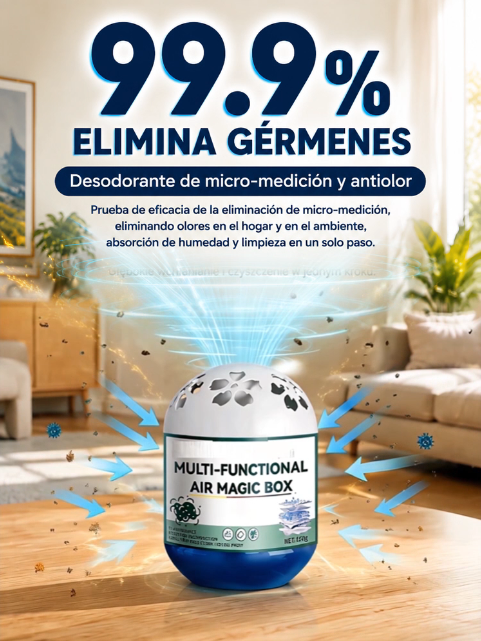 Caja eliminadora de polvo de nivel micrométrico