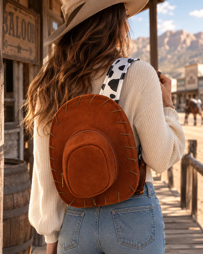 Cowgirl Hat Backpack