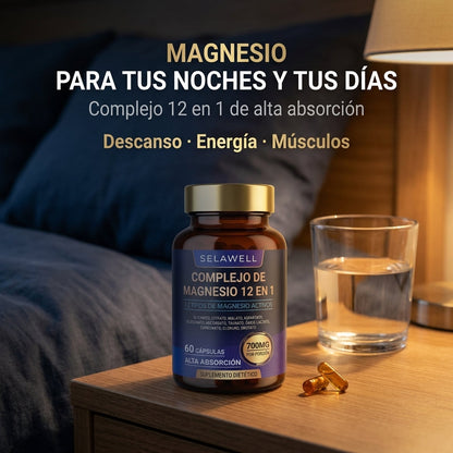 Complejo de Magnesio 12 en 1 - Selawell