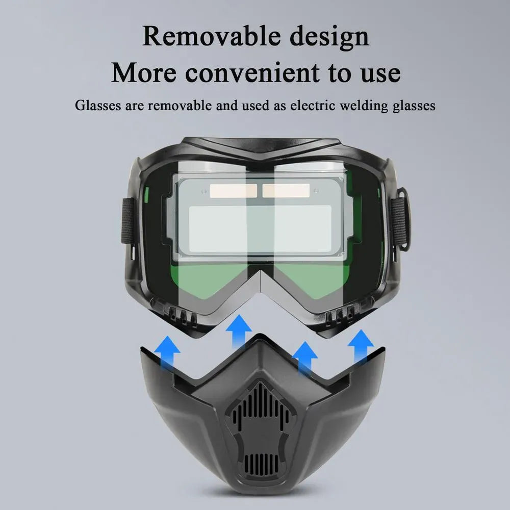 🛠️ Auto-Darkening Welding Helmet