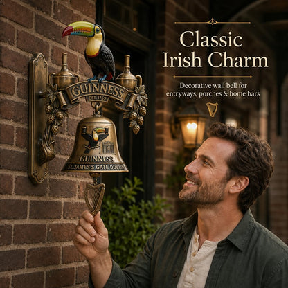 🍺Guinness Toucan Cast Iron Door Bell